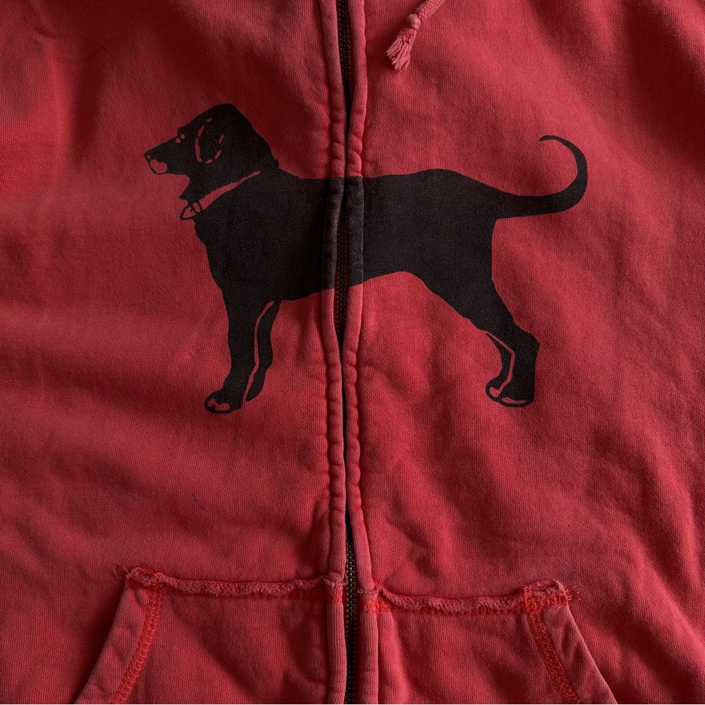 Black Dog Sweatshirt - Red - M - Picture 5 of 10